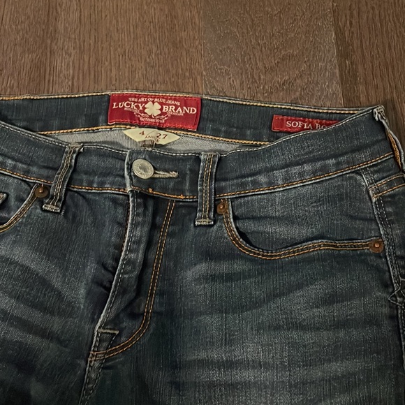 Lucky 4/27 Ankle Sophia Boot Jeans - Picture 2 of 9